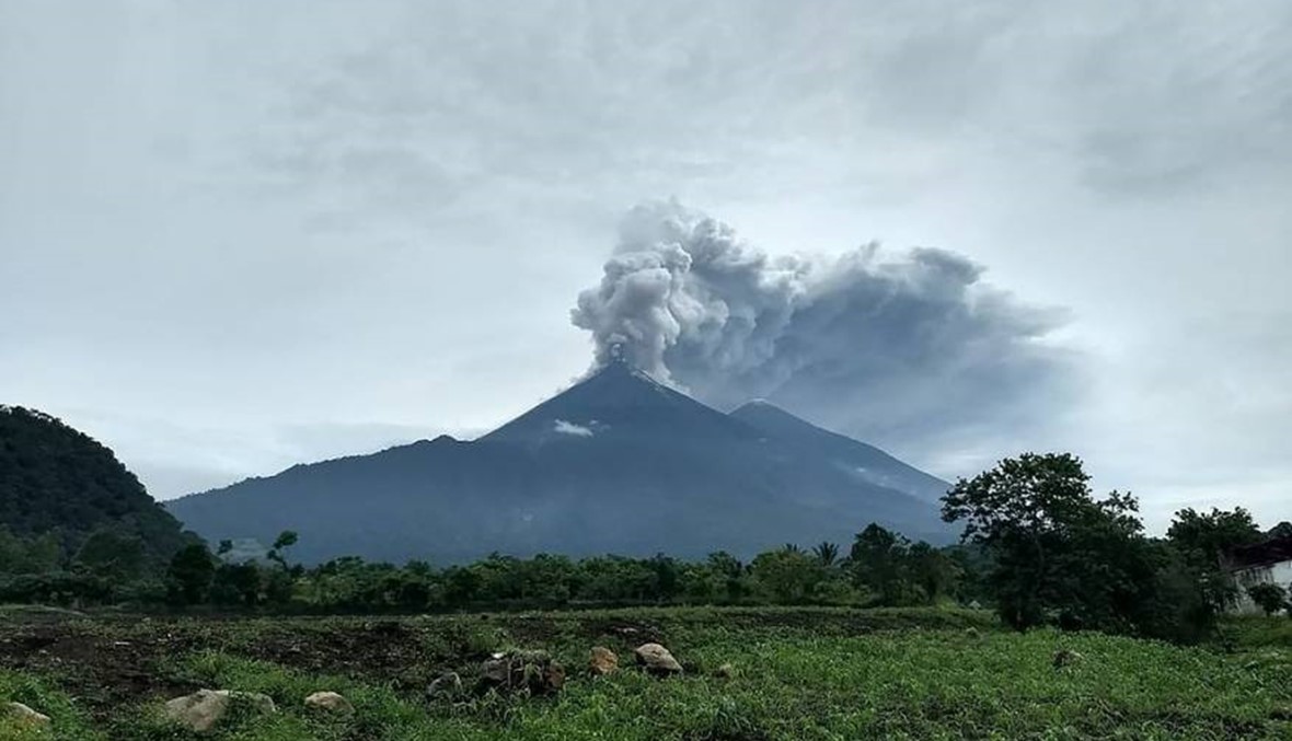 ارتفاع حصيلة ثوران بركان فويغو في غواتيمالا إلى 109 قتلى