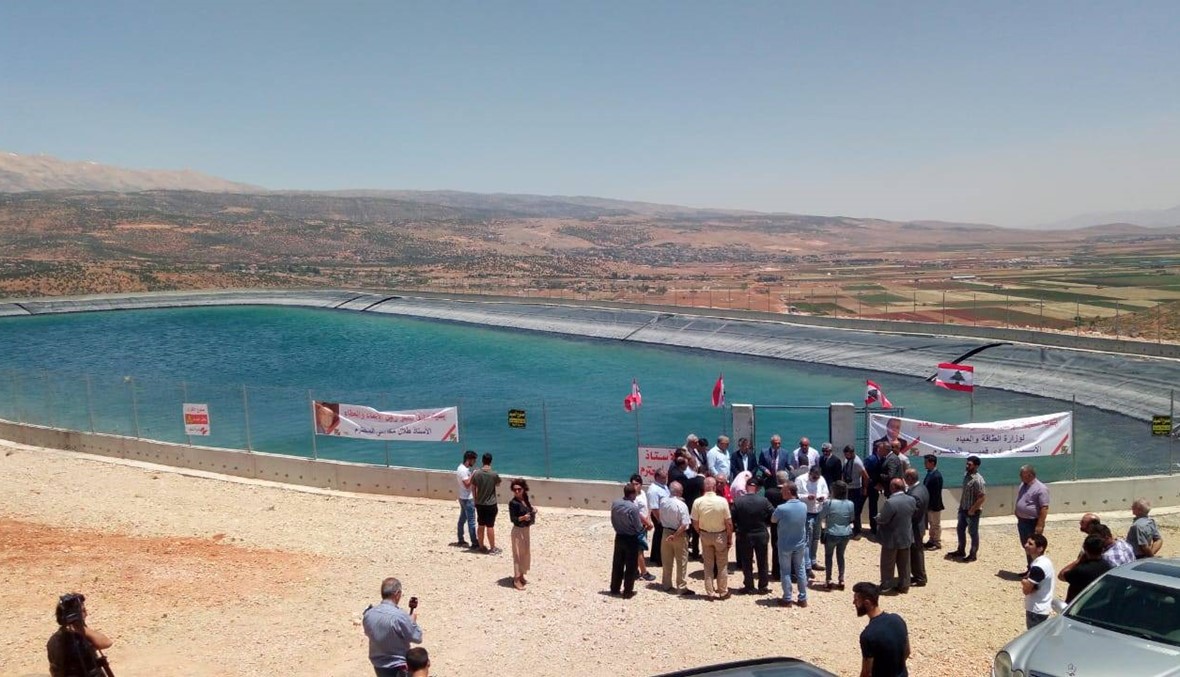 جمعية المقدسي الانمائية تدشن تجميع مياه في تلة شليفا
