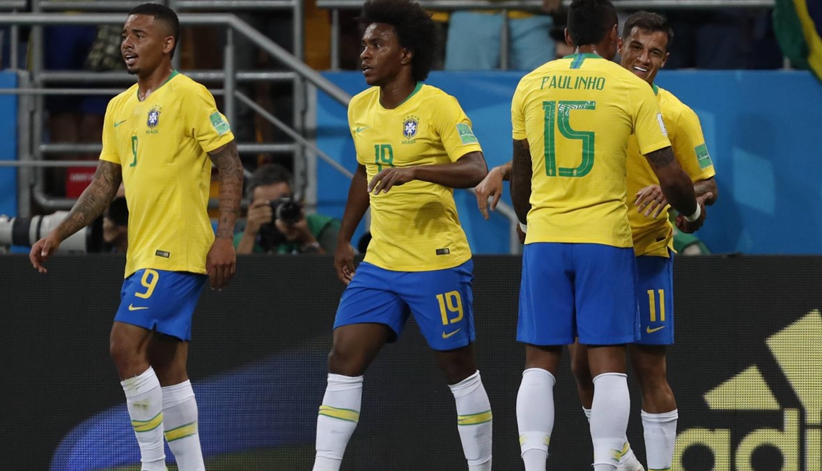 بالصّور: البرازيل تتقدّم  سويسرا 1-0
