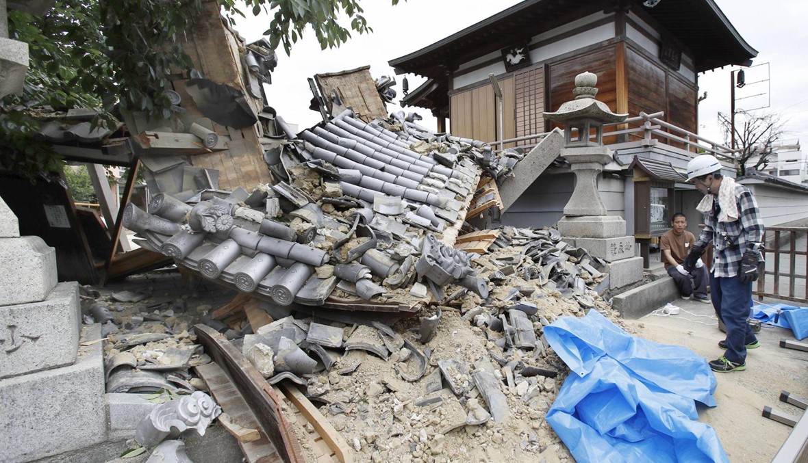زلزال قوي ضرب غرب اليابان: 3 قتلى و300 جريح... والكهرباء مقطوعة