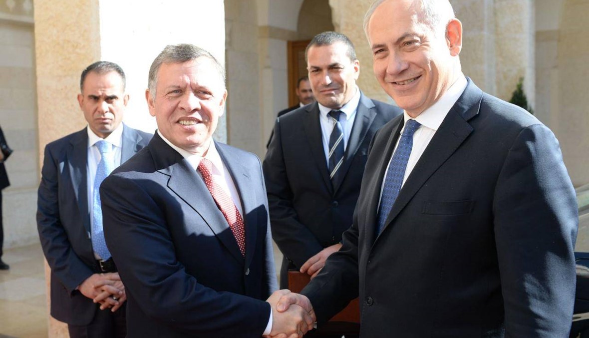 الأردن: الملك عبدالله أجرى مباحثات مع نتنياهو
