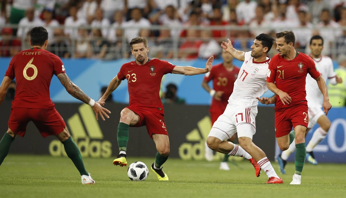 بالصّور: البرتغال تتقدّم إيران 1-0