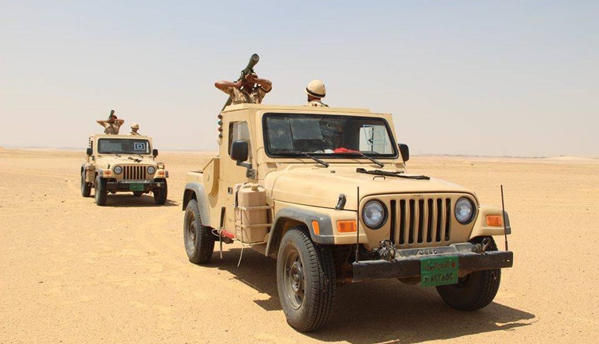 الجيش المصري يعلن مقتل ثلاثة "جهاديين" في سيناء