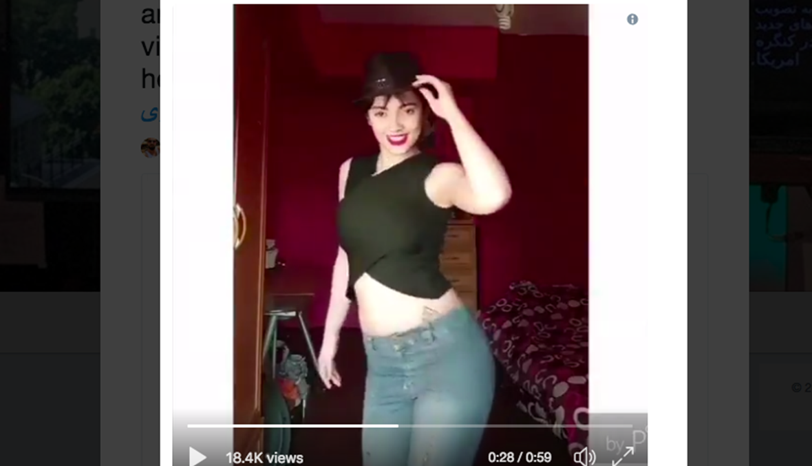 Iranian teen detained over Instagram dance videos