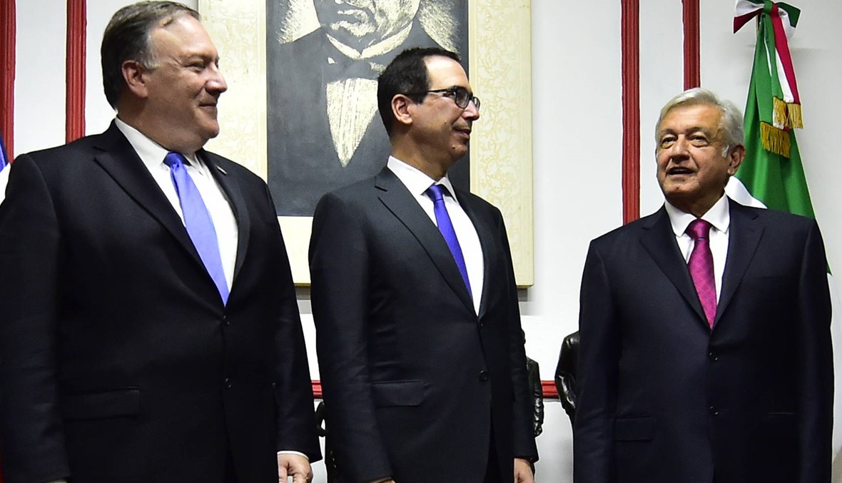 بومبيو يلتقي في مكسيكو الرئيس المنتخب لوبيز اوبرادور