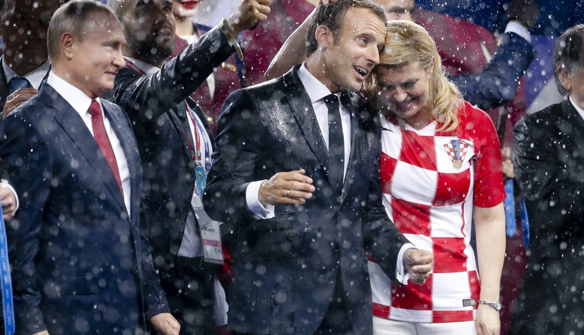 رئيسة كرواتيا لمنتخب بلادها: قاتلتم كالأسود (صورة)