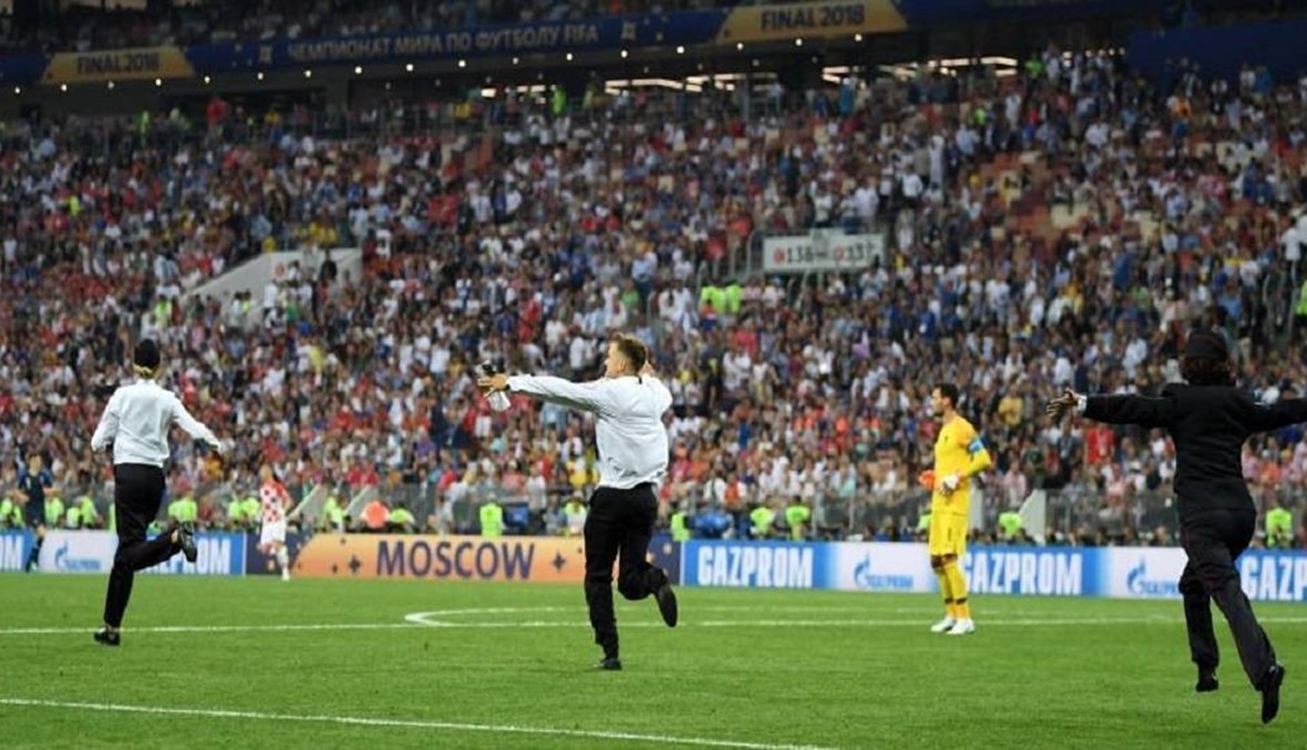 هكذا عاقبت روسيا مقتحمي المباراة النهائية من المونديال!