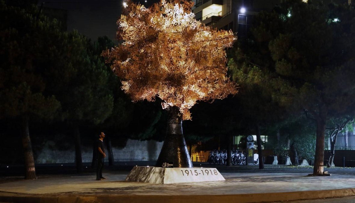 "شجرة الذاكرة" ليزن حلواني تنطق بأوجاع ضحايا مجاعة لبنان الكبرى