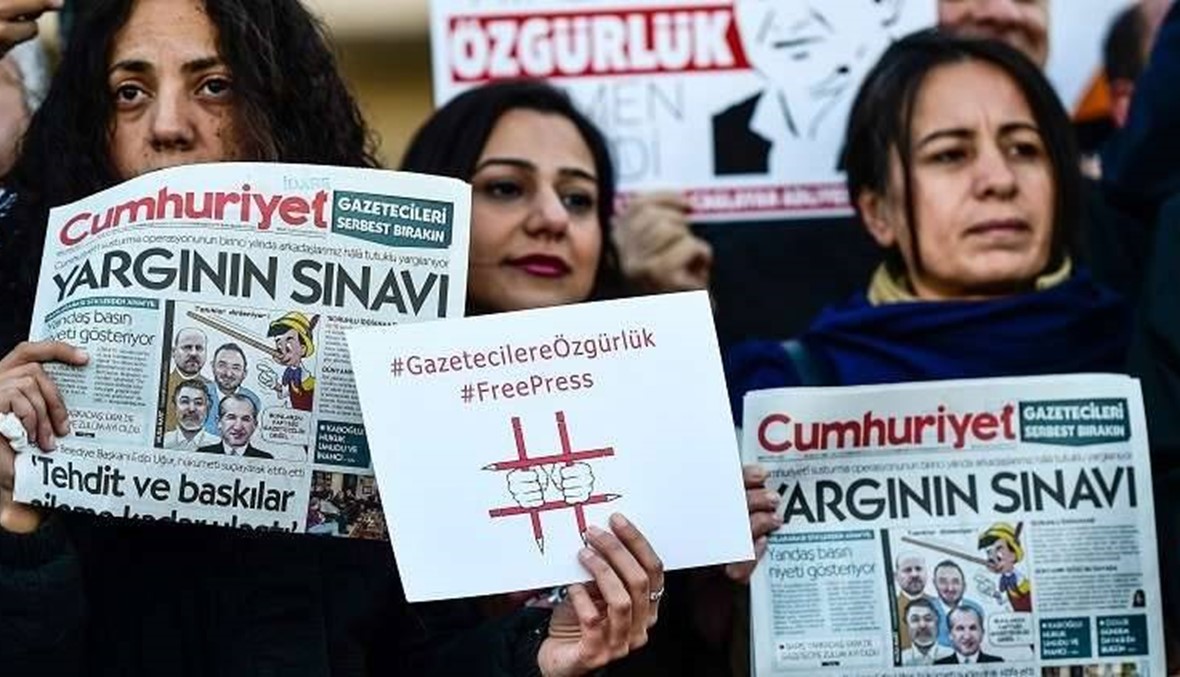 السجن عامين وثلاثة اشهر لصحافية تركية في "جمهورييت"
