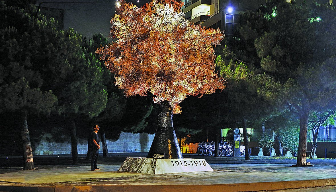 "شجرة الذاكرة" تنطق بأوجاع ضحايا مجاعة لبنان الكبرى‎
