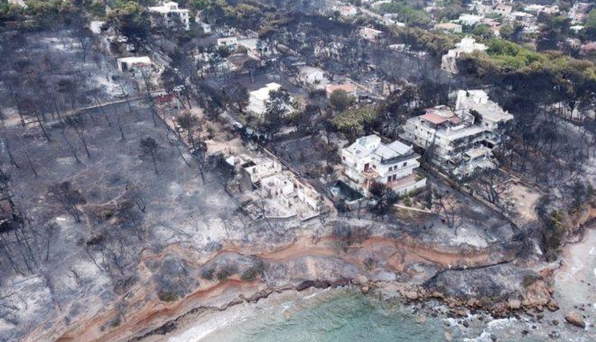 20 صورة لحرائق "يوم القيامة" في اليونان.. وكأنها جحيم!