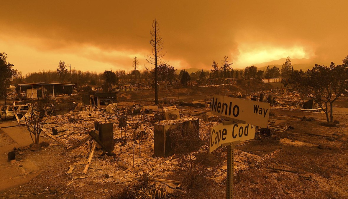 فقدان 9 أشخاص مع استمرار حرائق الغابات في كاليفورنيا