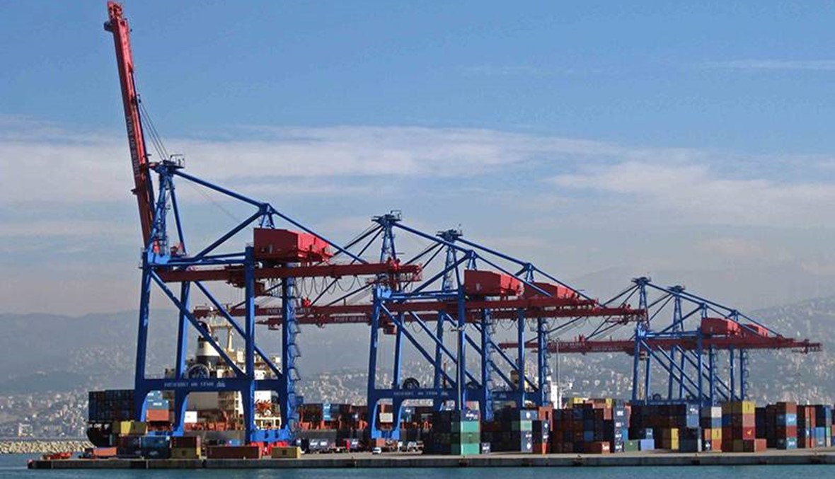 صادرات لبنان الصناعية وواردات الآلات في نيسان