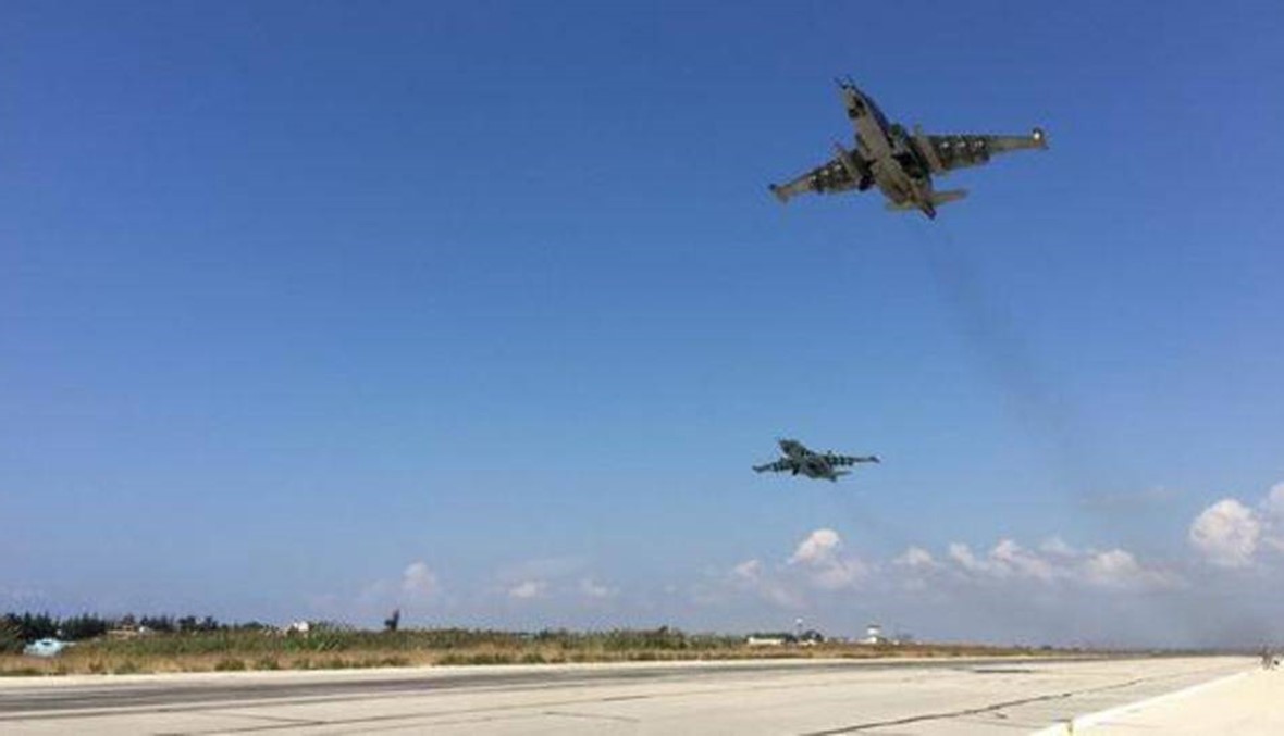 الجيش الروسي يسقط طائرة مسيرة استهدفت قاعدته الجوية في سوريا