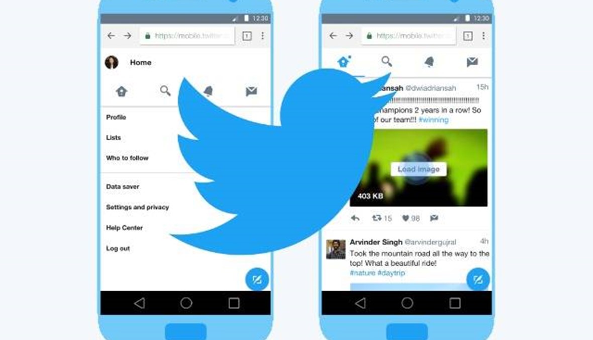 تويتر لايت أصبح الآن متاحاً للتحميل في لبنان