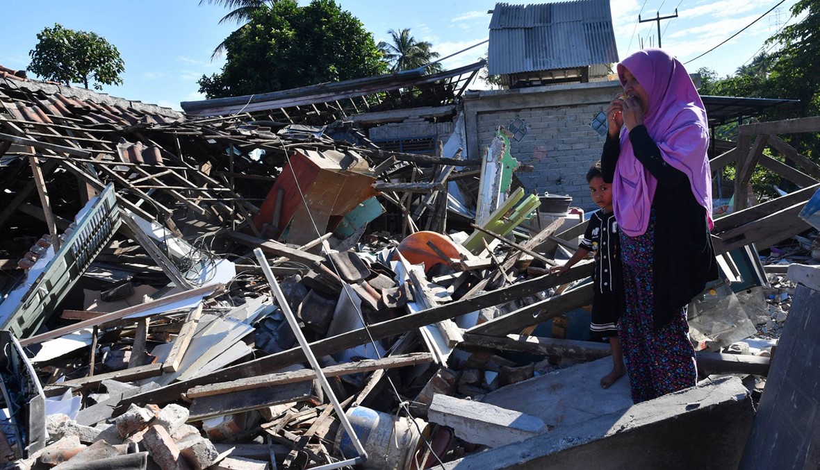 زلزال إندونيسيا: ارتفاع الحصيلة إلى 463 قتيلاً و1300 جريح