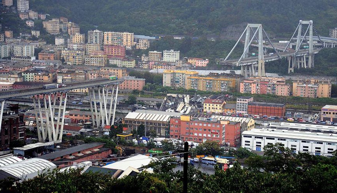 الحكومة الإيطالية تعلن "حال الطوارئ" في جنوى لـ12 شهراً بعد انهيار الجسر