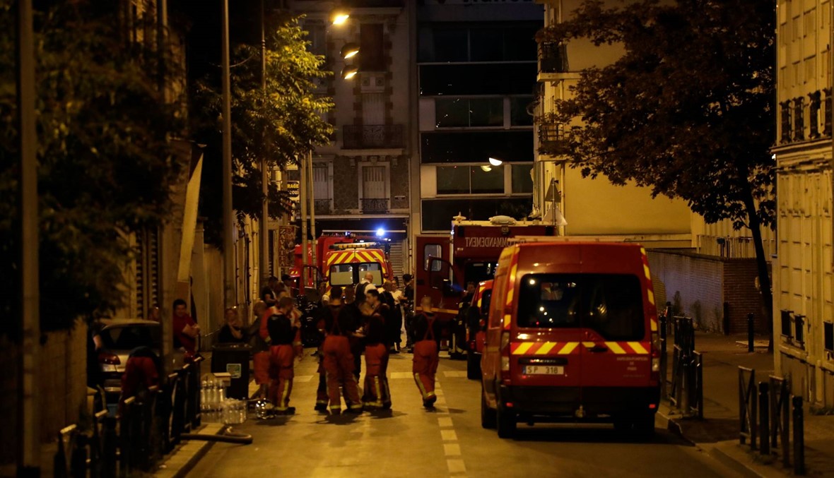 إصابة سبعة أشخاص بجروح خطرة بينهم خمسة أطفال في حريق قرب باريس