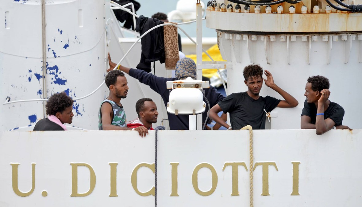 إيطاليا أعطت الضوء الأخضر: إنزال كلّ المهاجرين الّتي تقلّهم "ديتشوتي" في صقلية