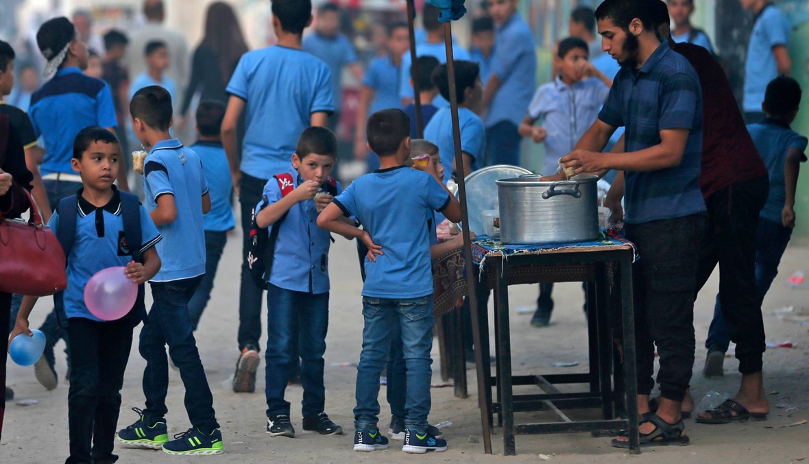 رغم تقليص الدعم المالي... "الأونروا" تفتح مدارسها في غزة