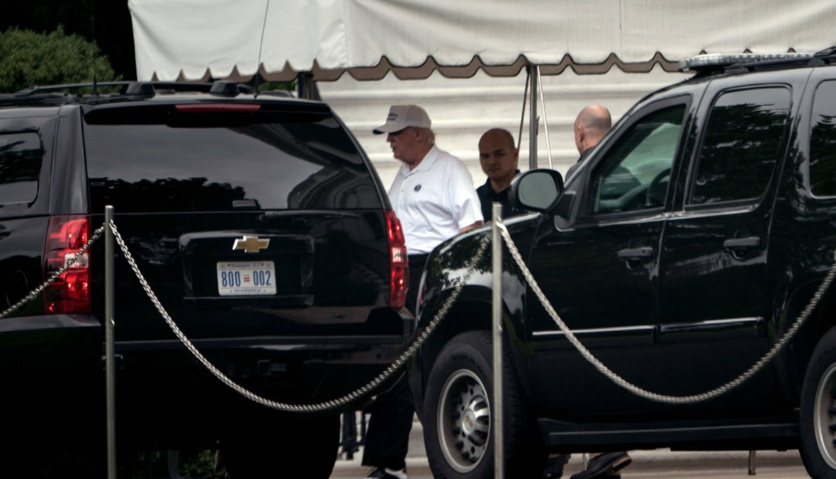 خلال جنازة ماكين... ترامب يتوجه إلى نادٍ للغولف
