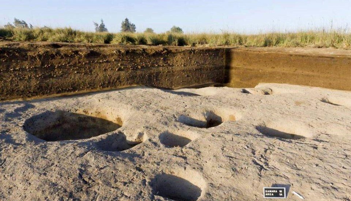 آثار قرية من العصر الحجري الحديث في دلتا مصر