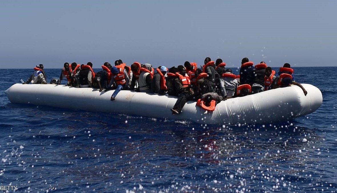 مصرع أكثر من مئة مهاجر كانوا على متن زورقين غرقا قبالة ليبيا مطلع الجاري