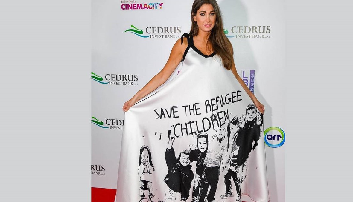 ديما صادق تدعم اللاجئين والجمهور يعلّق!