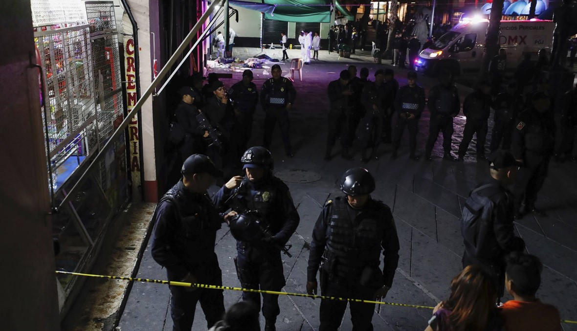 أربعة قتلى في هجوم على منطقة سياحية في مكسيكو