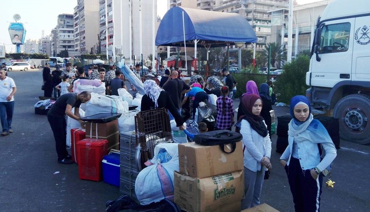 دفعة جديدة من النازحين السوريين تغادر المناطق اللبنانية