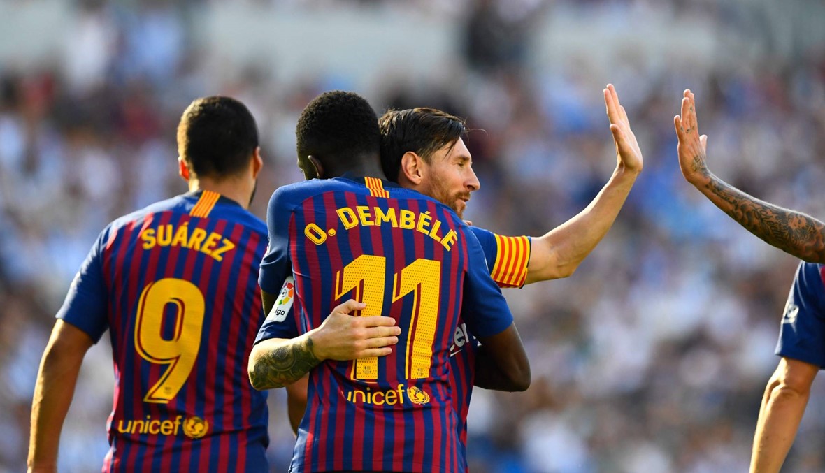 سواريز وديمبيلي أمام تحدٍ أوروبي