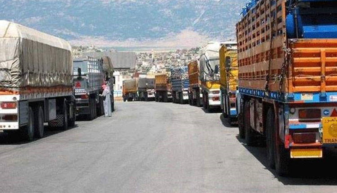 رسم سوري جديد يُطاول الشاحنات اللبنانية في معبر نصيب \r\nزعيتر لـ"النهار": أزمة تصدير الموز تُحل قريباً
