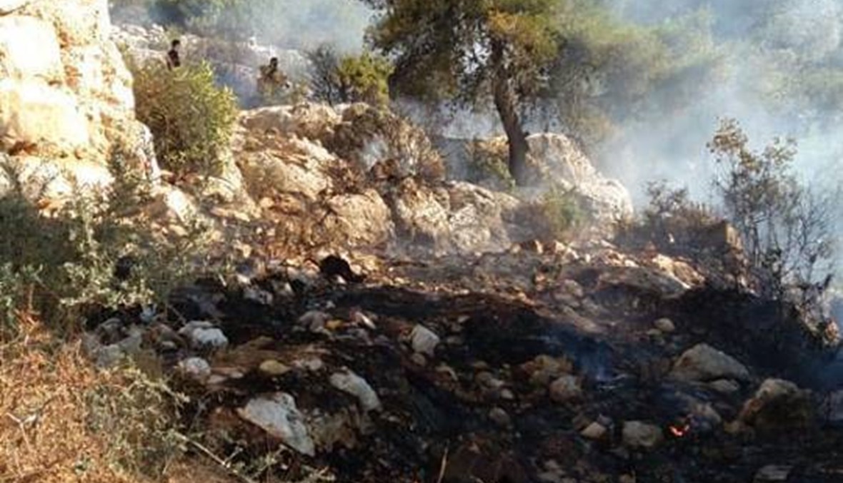 إخماد حريق في خراج بلدة دده الكورة