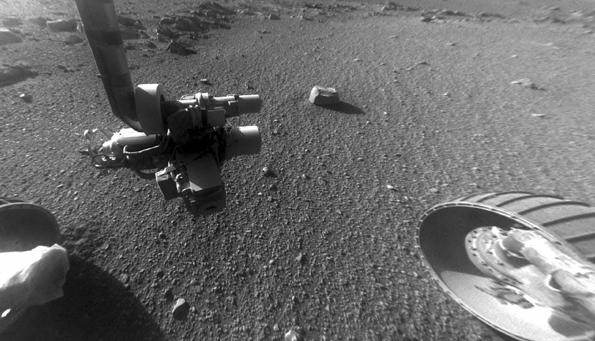 ناسا تلتقط صورة لروبوت معطل على المريخ