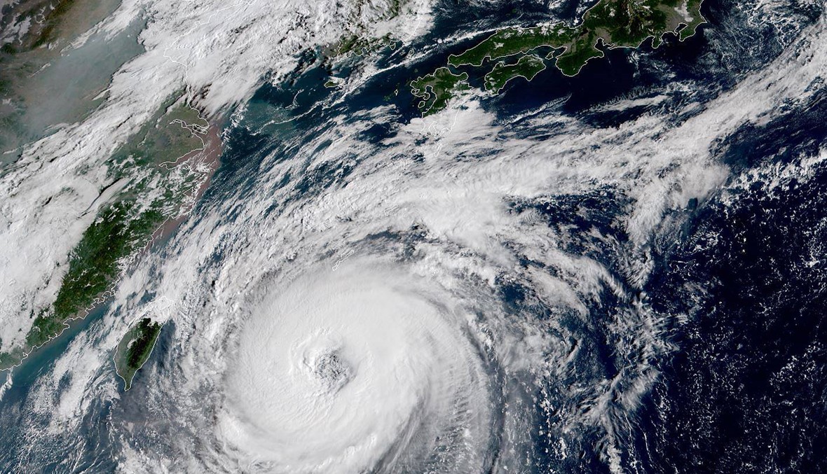 إعصار جديد يهدد اليابان والسلطات تحذر السكان من مخاطره