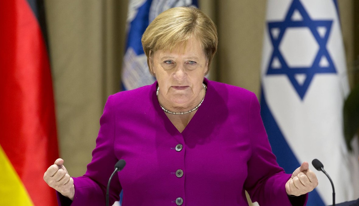 الزيارة ليوم... ميركل تؤكد في اسرائيل مسؤولية ألمانيا في محاربة معاداة السامية