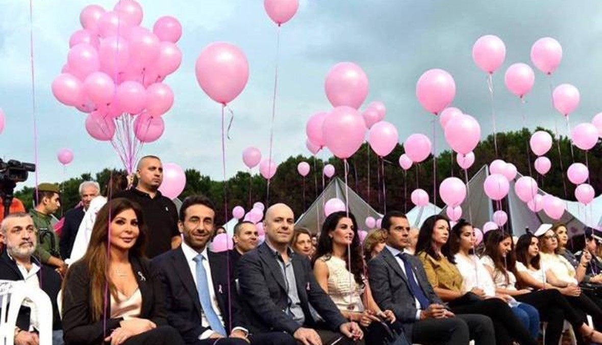 إليسا سفيرة الحملة... حاصباني: "كل سيدة ناجية من سرطان الثدي بطلة"