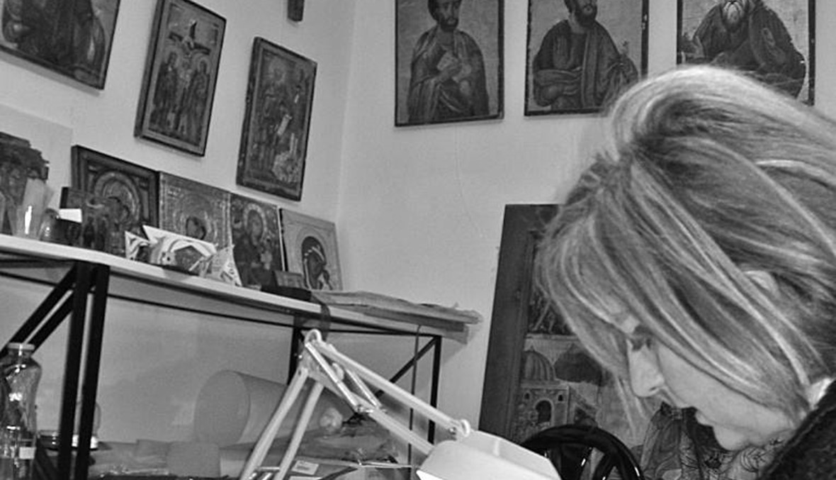 25 عاماً مسيرة لينا كيليكيان في الفن المقدس والرسم رفعت إسم لبنان عالياً في المتاحف العالمية ومعارض الفن