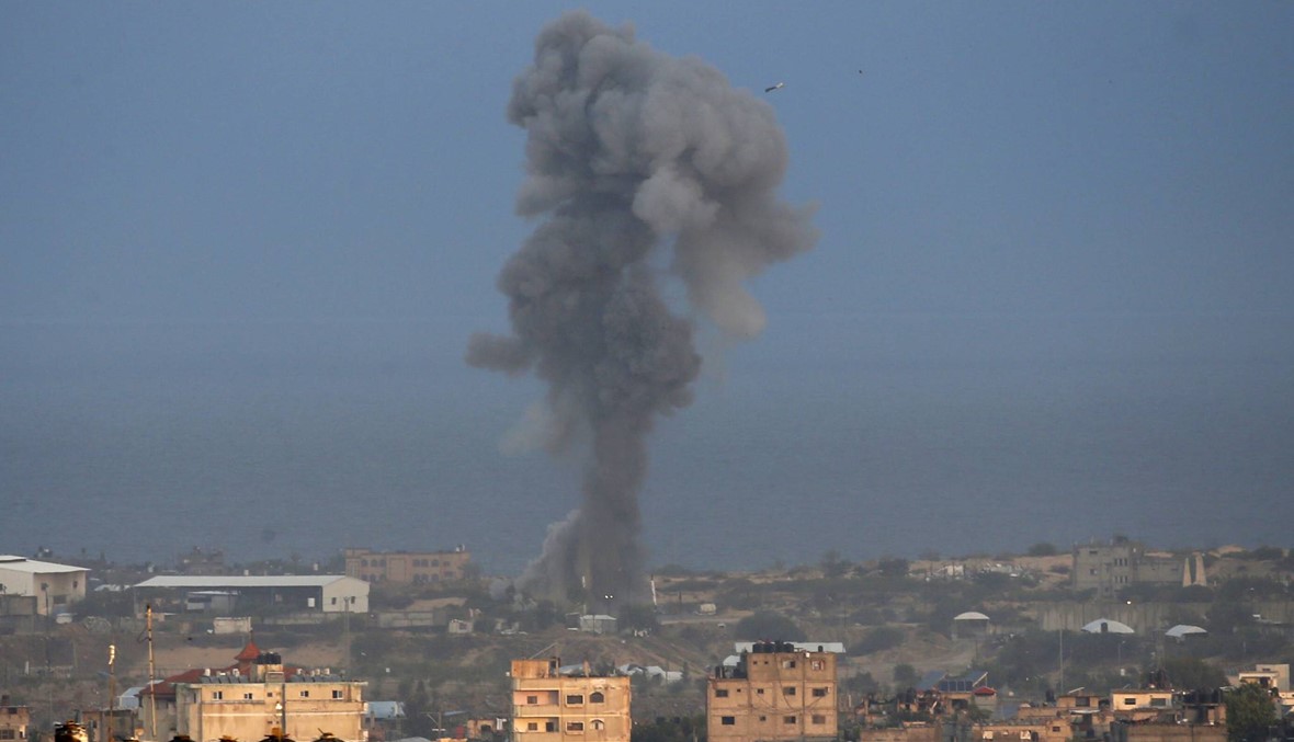 إسرائيل تقصف 20 موقعاً لـ"حماس" وتحملها مسؤولية إطلاق الصواريخ