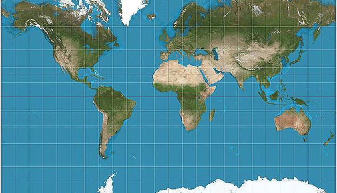 خريطة العالم التي نعرفها خاطئة وهذا هو الشكل الحقيقي للدول!