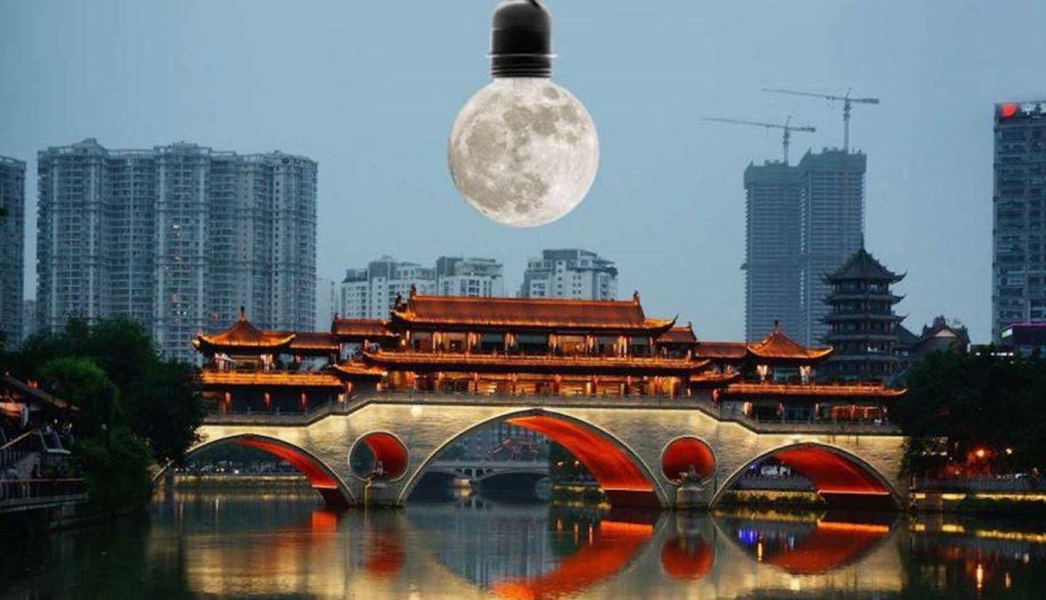 الصين تقرر إضاءة الشوارع من طريق قمر صناعي بدل المصابيح الليلية!