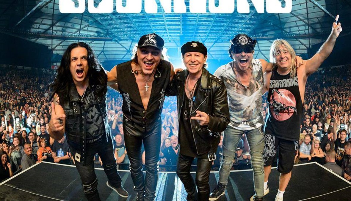 فرقة الروك الأسطورية SCORPIONS في بيروت... أرشيف ذهبي