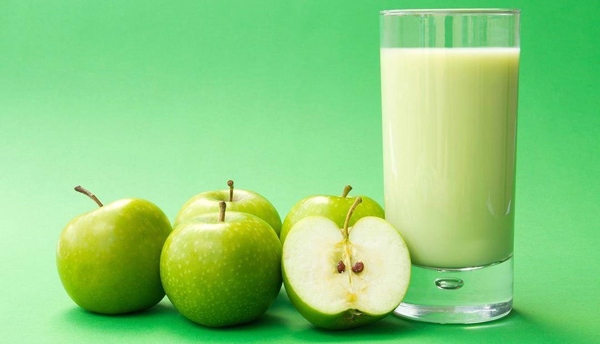 سرّ عصير التفاح الأخضر: "هلّق وقتو" في 4 خطوات