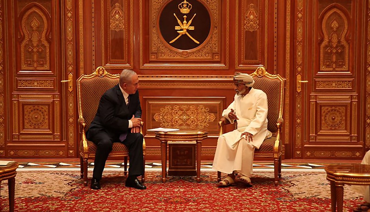 نتنياهو زار سلطنة عُمان: لقاء مع السلطان قابوس، و"بحث في السلام"