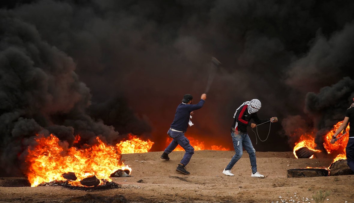 مواجهات في غزة: 4 فلسطينيّين قضوا برصاص الجيش الإسرائيلي