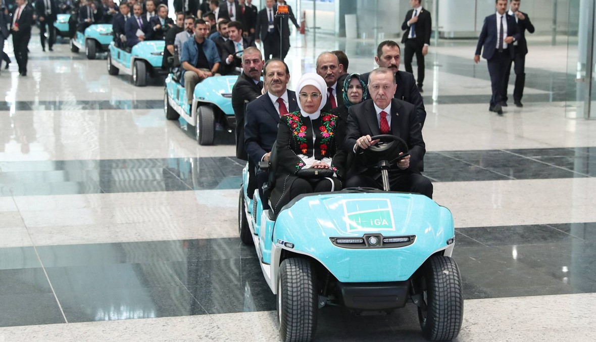 إردوغان دشّن "مطار إسطنبول" الجديد... مرفق هائل يمتد على 76 كلم2