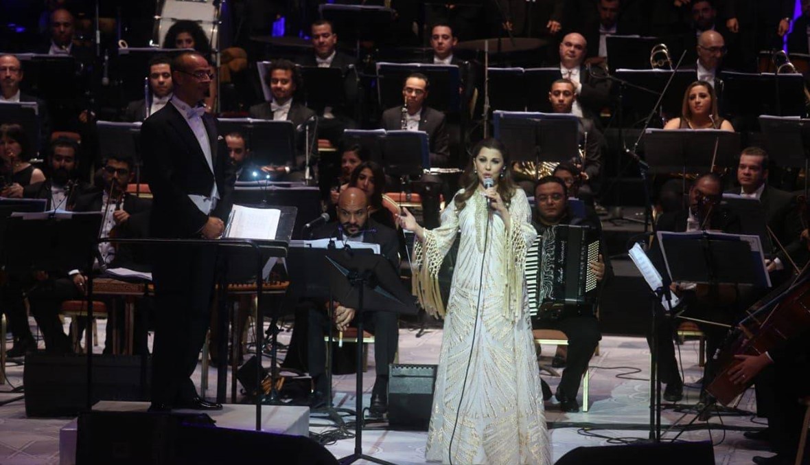 ماجدة الرومي في مهرجان الموسيقى: "مصر الحضن الدافئ لنا"