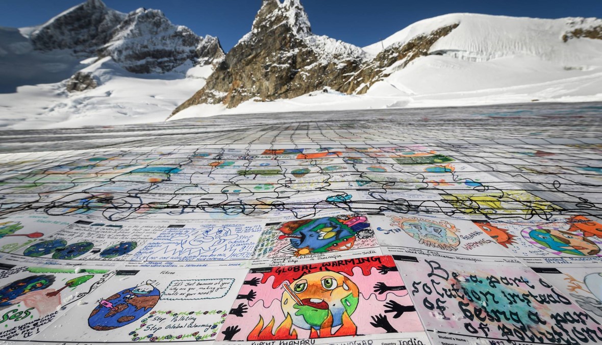 أكبر بطاقة بريديّة في العالم عند جبل أليتش السويسري... من أجل الأرض