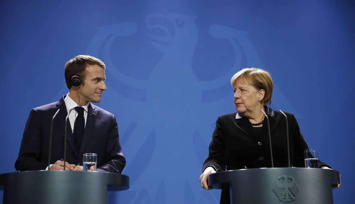 ماكرون وميركل يظهران وحدتهما في برلين: فتح "مرحلة جديدة في البناء الأوروبي"