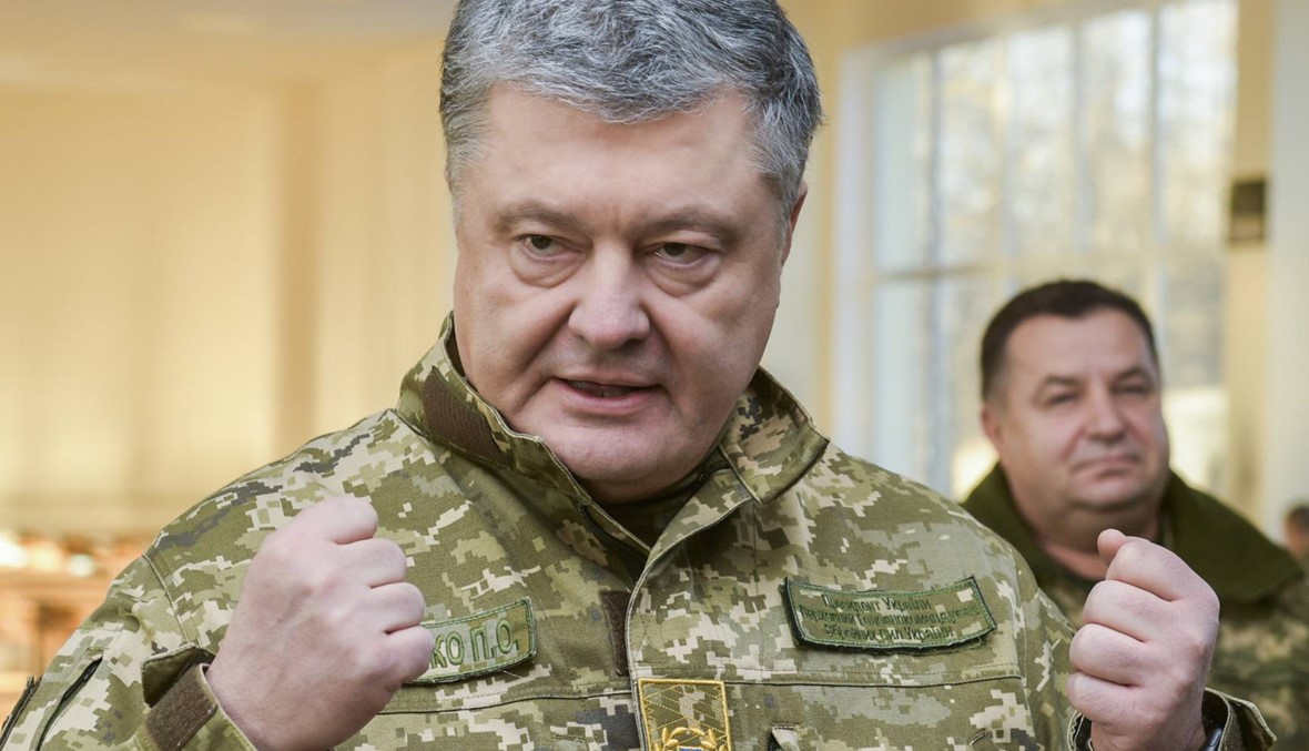 رئيس أوكرانيا يطلب من الحلف الأطلسي نشر سفن في بحر ازوف